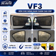 Vinfast VF3 Anti-UV Sunshade Curtain Type 1 TL Auto, Set of 4 panels,