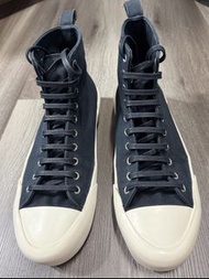 Jil sander 高筒帆布鞋