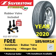 185/60R14 SILVERSTONE Synergy M3 (Installation) New Car Tyre Tires Wheel Rim 14 WPT NIPPON Tayar Kereta
