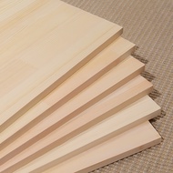 Custom varnish, pure solid wood desktop, original pine wood material, wardrobe, layered shelf, shelf