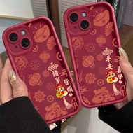 New Year Good Luck  Shell For OPPO Realme 15 14 Pro 5 6i 5i 7 9 Pro 8 8i C65 C63 C75 C33 C31 C30S Re