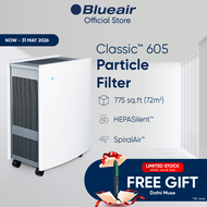 Blueair Classic 605 Air Purifier – 3720sqft Max Coverage | High-Speed Particle Filter | 99.97% Dust 