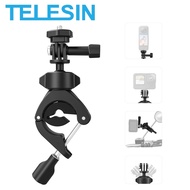 TELESIN 360 Tube Clamp Motorcycle Bike Bicycle Handlebar Mount Bracket For GoPro / Insta360 / DJI Action Camera