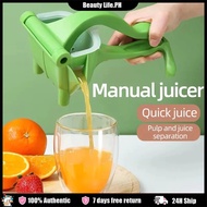 Plastic Manual Green Juicer Lemo Squeezer Fruit Manual Juicer MultiFunction Squeezer