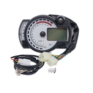 KOSO RX2N Tachometer Fuel Meter LCD Digital Motorcycle Odometer Speedometer Adjustable MAX 299KM/H 7