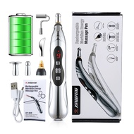 SALORIE Electronic Acupuncture Pen Point Massager Electric Therapy Heal Massage  Energy Pen Tool