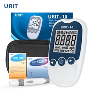 🔥Ready Stock🔥[POST IN 1DAY] 2in1 MultiFunction Blood Uric Acid Meter Blood Glucose Monitor Diet Kit 