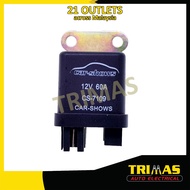 4 Pin 12V 24V Hicom 2.8 Isuzu NHR NPR Glow Plug Blower Motor Relay 8-94248-1610