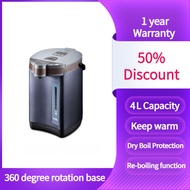 CORNELL ELECTRIC THERMO POT(4L) Water Dispender 304 Stainless Steel Electric Kettle Rapid Heating