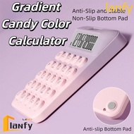 LANFY Solar Desktop Calculator, creative Anti-slip Pad 12 Digits Calculator, Desktop Calculator Stat