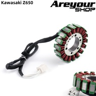 Areyourshop ขดลวดสเตเตอร์ สำหรับ Kawasaki Z650 2017 ER650 ER6N EX650 Ninja 650 EN650 VULCAN 650 2012