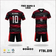 Football Sports T-Shirt | Quick Dry Fit Full Printing Futsal Jersey | Free Custom Name and Logo 7