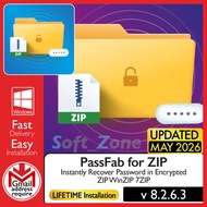 PassFab for ZIP 8.2.6.3 - Instantly Recover Password in Encrypted ZIP WinZIP 7ZIP [WINDOWS x64] - Di