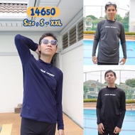 Swimwear Long-Sleeved Swimming Shirt For Exercise Model 14650