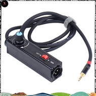 XS Stereo Ground Loop Isolator 3.5mm to XLR Audio Isolator Audio Noise Isolator Noise Suppressor Iso