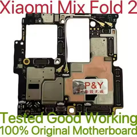 Original Unlocked Main Board For Xiaomi Mix Fold 2 Mainboard Motherboard Unlocked With Chips Circuit