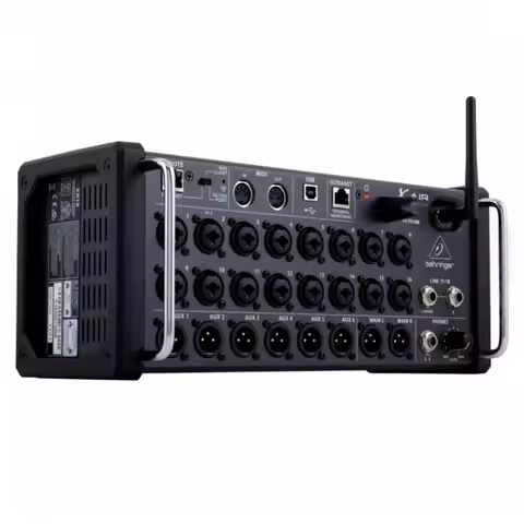 Behringer X Air Rackmount Digital Mixer for iPad/Android Tablet with Midas Preamps, Wi-Fi and USB Au