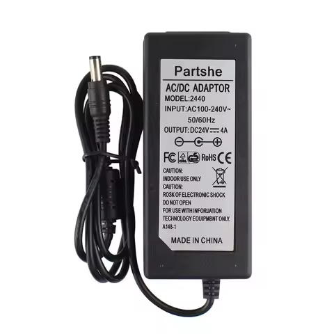 24V 2.5A-4A AC/DC Adapter For Zebra ZD410 ZD420 ZD500 ZD510 ZD620 HC100 P110i P110m P120i ZXP1 ZXP3 