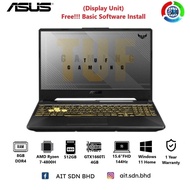 ASUS TUF A15 FA506I-UHN203T 15.6"FHD Gaming Laptop AMD Ryzen 7-4800H 8GB 512GB SSD GTX1660Ti 4GB W11