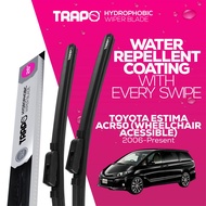 Trapo Hydrophobic Car Wiper Blade Toyota Estima ACR50 (Wheelchair Accessible) (2006-Present) 1 Set