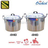 Boiling Pot, Aluminum Tall Pot 40, 45 CM Orchid