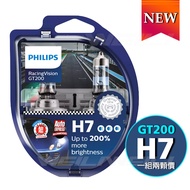 [Legal Car Inspection] PHILIPS RacingVision Competitive Light GT200+200% H7 Headlight Bulb
