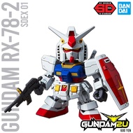 BANDAI SDEX 001 RX-78-2 Gundam - SD Gundam EX-Standard STD Gundam Atuk Plastic Model Kit G2U