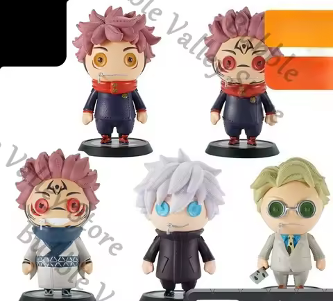 Genuine Anime Jujutsu Kaisen Satoru Gojo Nanami Kento Ryomen Sukuna Cosplay Garage Kits Cartoon Figu