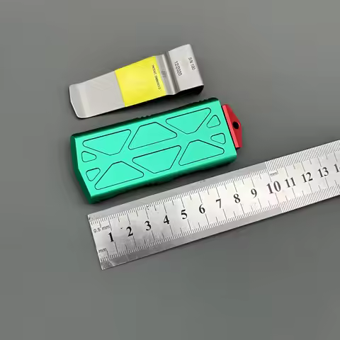 MiT Et Money Clip knife CNC Aviation Aluminum Tactical gear combat Surviva Outdoor Camping Defense P