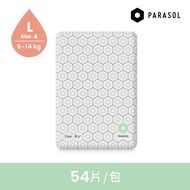 Parasol Clear + Dry 新科技水凝尿布 4號/L (54片/袋)