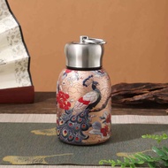 Lovely thermos bottle, 300ml 304 stainless steel thermos water bottle keeps hot for 6-8 hours and ke