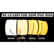 COB LED STRIP LIGHT 320LED 220V IP65 100M NICOS STRIPLED LIGHT