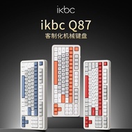 Ikbc Mechanical Keyboard Q87 Three-Mode RGB Hot Swap Wireless Bluetooth Gaming Keyboard Boys Girls O
