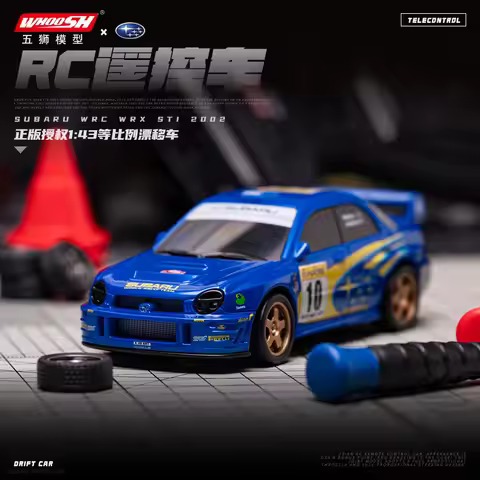 Whoosh Rc Drift Car Official Licensed Mazda Rx7 1/43 Full Scale Remote Control Racing Car Entry Leve