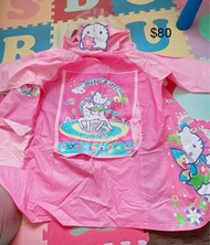 Rain coat 雨褸 雨衣 hello kitty