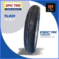 ▱ ✆ ☌ SET R17 TL126 ON-ROAD M/C TL TIRE FOR SNIPER, GIXXER, F2i150; FZi, FZ16 -EPIC 140/60; 100/80;