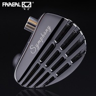 FAAEAL KZ Symphony Earphone Hybrid 13.2mm Self Developed Planar + 6mm High Performance Dynamic Drive