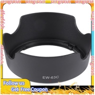 【D&F】Lens Hood Camera Lens Hood EW-63C EW63C for  EF-S 18-55mm F / 3.5-5.6 IS STM