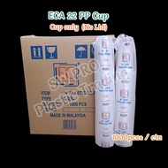 [ 1000pcs± ] EC A-22 PP Cup without Lids / 22oz drinking cup / cawan plastik tanpa tudung