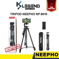 NeePho NP-8810 camera tripod, high-grade aluminum frame, 1.5m high load 3kg, with bag and bluetooth