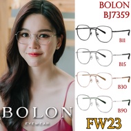 FW23 BOLON กรอบแว่นสายตา รุ่น Ostermalm BJ7359 B11 B15 B30 B90 [ฺAlloy/β-Titanium] แว่นของญาญ่า แว่นของเจเจ โบลอน แว่นสายตา สายตาสั้น สายตายาว สายตาเอียง