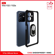 YITAI - Yc-05 Case + Ring Vivo Y16 Vivo Y22 Y22S