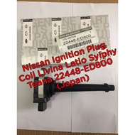 Nissan Ignition Plug Coil Livina Latio Sylphy Teana 22448-ED800 (Japan)1pc