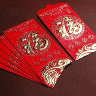 Red Envelope 1 PACK 6 pieces ampao/chinese envelope/Special Lucky Red Packet/Angpao/J01003