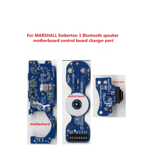 Original PCB parts For MARSHALL Emberton 3 Bluetooth speaker motherboard control board charger port 