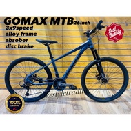 Basikal MTB / MTB BASIKAL / Basikal Gomax Basikal size 26 inch / Basikal Dewasa / mountain bike / Bi
