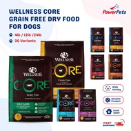 Wellness CORE Grain Free Dry Food for Dog 4lb 12lb Puppy Original Health Weight High Protein Formula