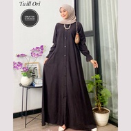 gamis twill ori pekalongan gamis twill rayon pekalongan - c m: ld 100 cm