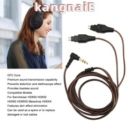 KANGNAI Earphone Replacement Cable, Plug and Play OFC 3.5mm Plug Headphone Sound Cable, Flexible 3.9