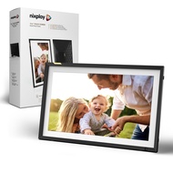 Nixplay Digital Touch Screen Picture Frame with WiFi - 15.6” Photo Frame, Connecting Families & Frie